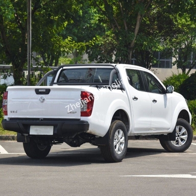 Gelb Dongfeng Rich 6 4X2 Auto Pickup Trucks mit Doppelcab Pickup Fahrzeuge Gebrauchtwagen