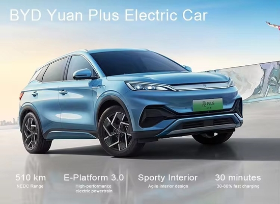 2024 Byd Yuan PRO Elektroauto mit Maximaldrehmoment 310 Nm und Car Entertainment System