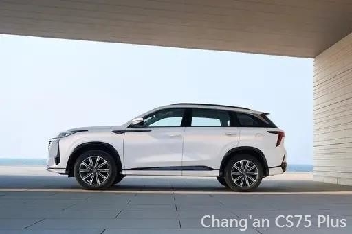 Chinesischer Auto Changan CS75 Plus 5-Sitzer SUV mit großem Raum und geschlossener Karosseriestruktur