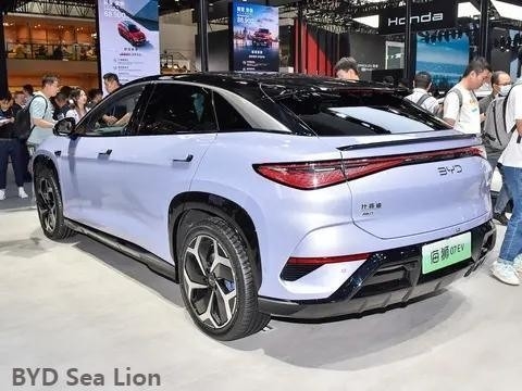 80.64kWh Blade Batterie 2024 BYD Sea Lion 07EV SUV Zustand und 0,42h Ladezeit