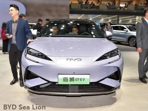 80.64kWh Blade Batterie 2024 BYD Sea Lion 07EV SUV Zustand und 0,42h Ladezeit