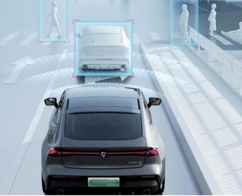 Schwarzer Chang Prime ein Uni-V Gebrauchtwagen Benzin Auto Mini-Auto Micro SUV Benzin Limousinen Autos