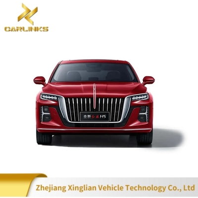 Chinesische Luxusmarken Hongqi H5 MID-Size 5-Sitzer Limousine Kraftstofffahrzeug Links in 2024