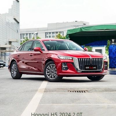 Gebraucht 2024 Luxus Hongqi H5 2.0t 1.5t Benzin Hybrid Auto MID-Size Limousine Rote Flagge H5