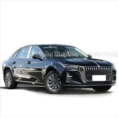 Fast Shipping Hongqi H9 3,0t Benzinwagen mit 7,8s Beschleunigung in schwarzer Farbe