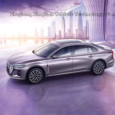 Grauer Hongqi H5 1,5 t Luxus Benzin Hev Limousine mit E-Mail oder Telefon On-Line-Service