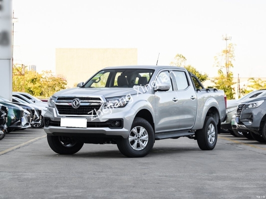 Gelb Dongfeng Rich 6 4X2 Auto Pickup Trucks mit Doppelcab Pickup Fahrzeuge Gebrauchtwagen