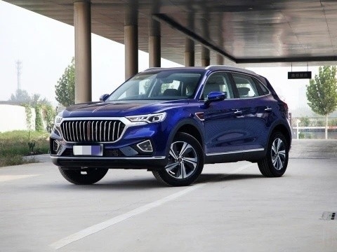 Anpassung Chinesisches Gebrauchtwagen Mittleres SUV Hongqi HS5 2,0t Auto Benzinfahrzeug Limousine