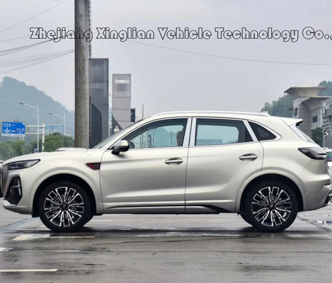 2023 Hongqi HS5 2,0t Vierantrieb Flaggenkragen PRO Version Benzin SUV Auto Weiße Farbe