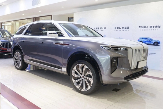 Hongqi E-HS9 2022 Elektrofahrzeug 460 km 7 Roter Testantrieb Elektromagnetisches Bremssystem