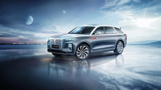 Hongqi E-HS9 2022 Elektrofahrzeug 460 km 7 Roter Testantrieb Elektromagnetisches Bremssystem