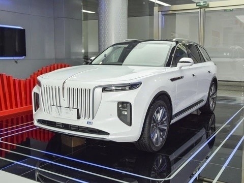Automatische Getriebe Linkslenkung Hongqi E-HS9 EV Auto Langstrecken-Power Elektro SUV
