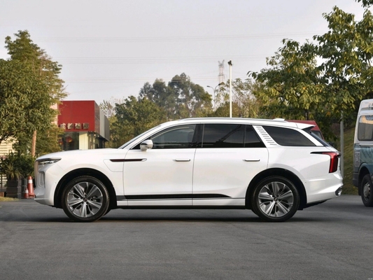 2023 Hongqi E-HS9 6 Sitzplätze Doppelfarbige englische Version EV Auto SUV Reichweite Automatikgetriebe