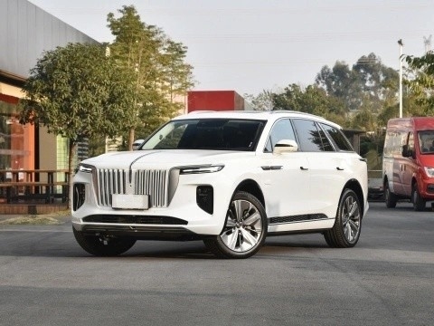 2920mm Radstand 2022 Hongqi E-HS9 660km Flaggschiff-Edition 7-Sitzer großer SUV Dubai