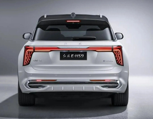 Energiefahrzeuge Hongqi E-HS9 660km 7 Sitze mit doppelter Farbe 8at Getriebe Maximalgeschwindigkeit 230km/h