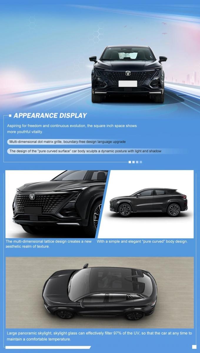 2023 Chang′an Uni-T 1.5t Sport Flagship Gasoline China Changan SUV 2023 Hot Selling New Cars